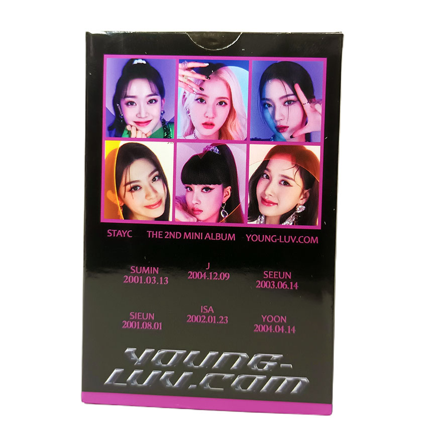 Photocards Stayc young luv.com album