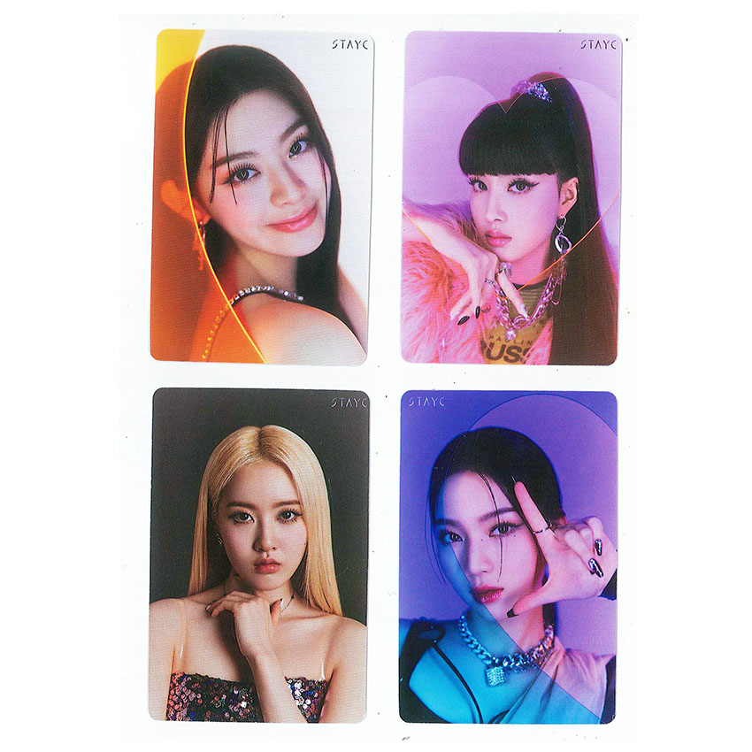 Photocards Stayc young luv.com album
