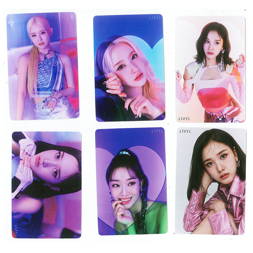 Photocards Stayc young luv.com album