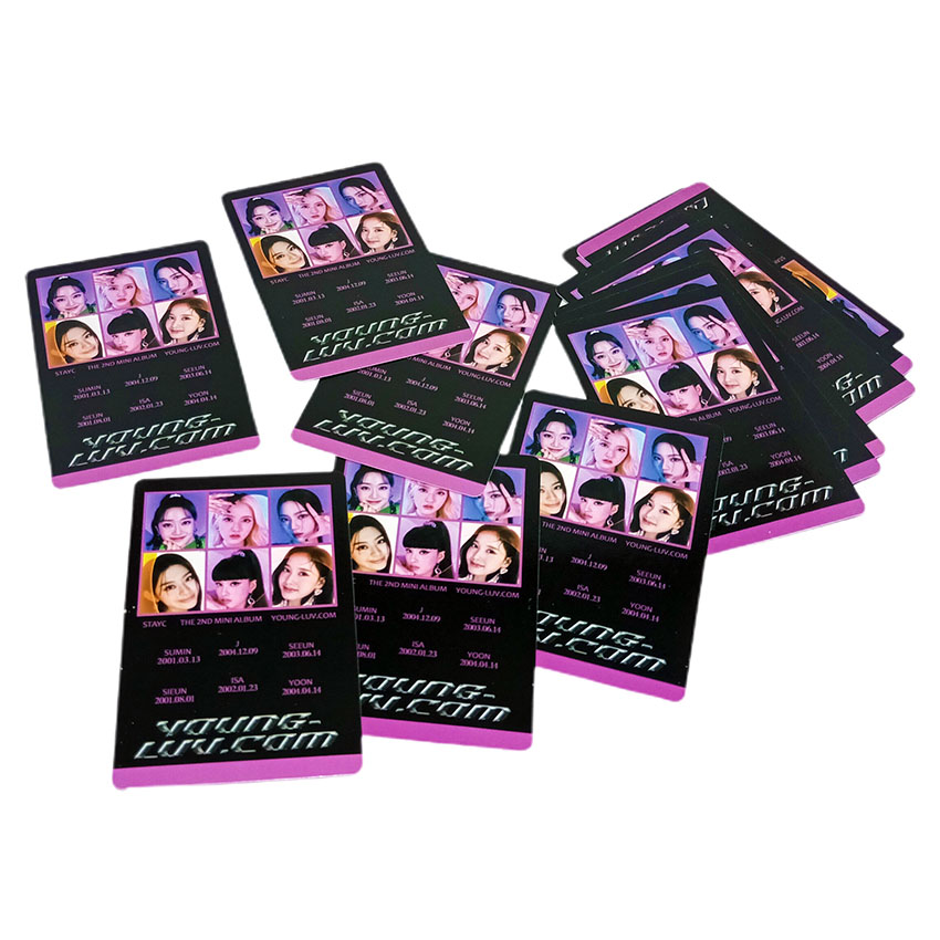 Photocards Stayc young luv.com album