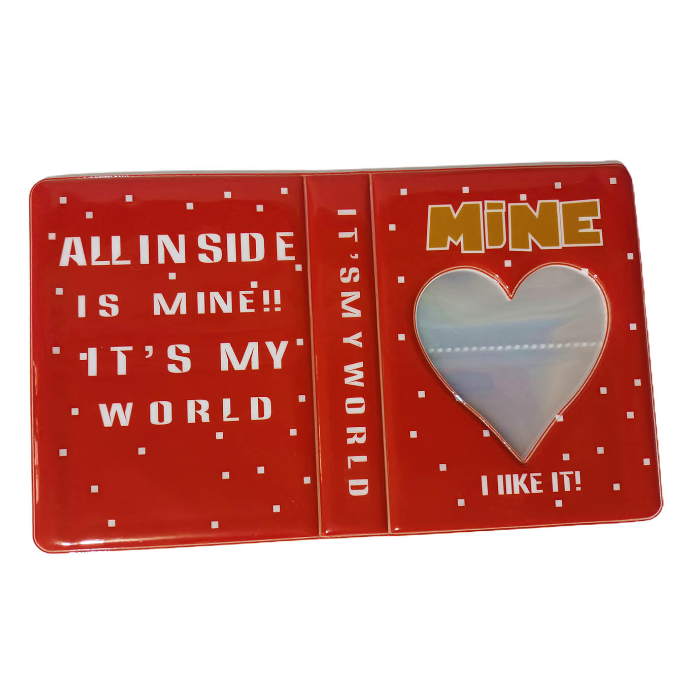 Album Para Photocards Rojo Abierto