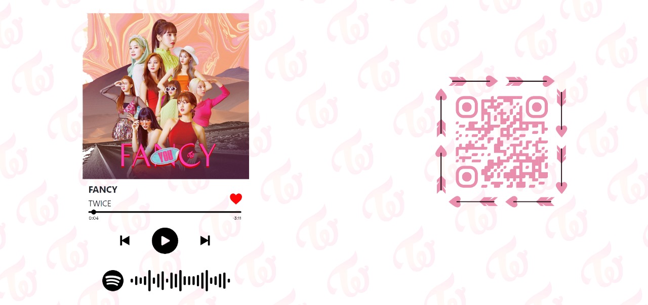 Mug Pocillo Fancy Twice plantilla