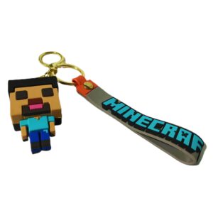 Llavero Con Personaje De Minecraft
