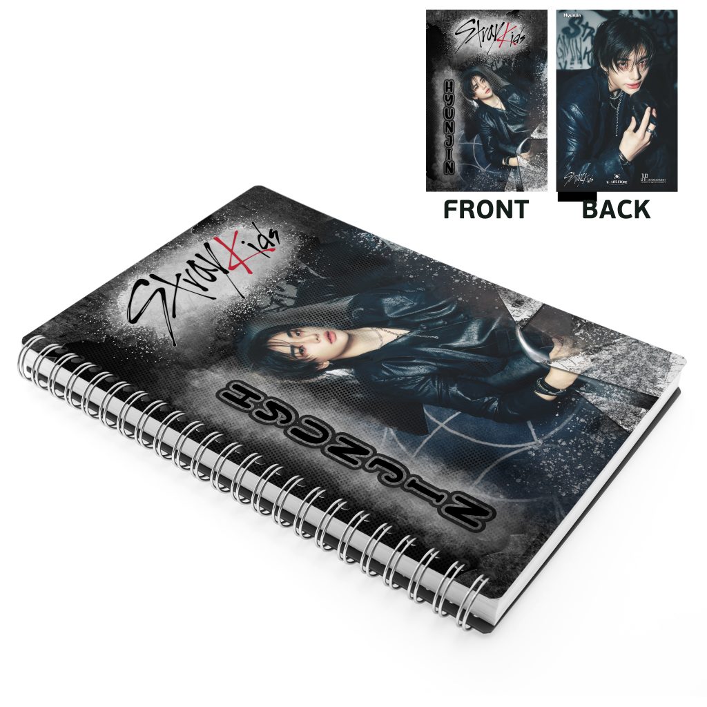 Cuaderno Argollado Stray Kids 80 Hojas 15 x 22 cm Dominate