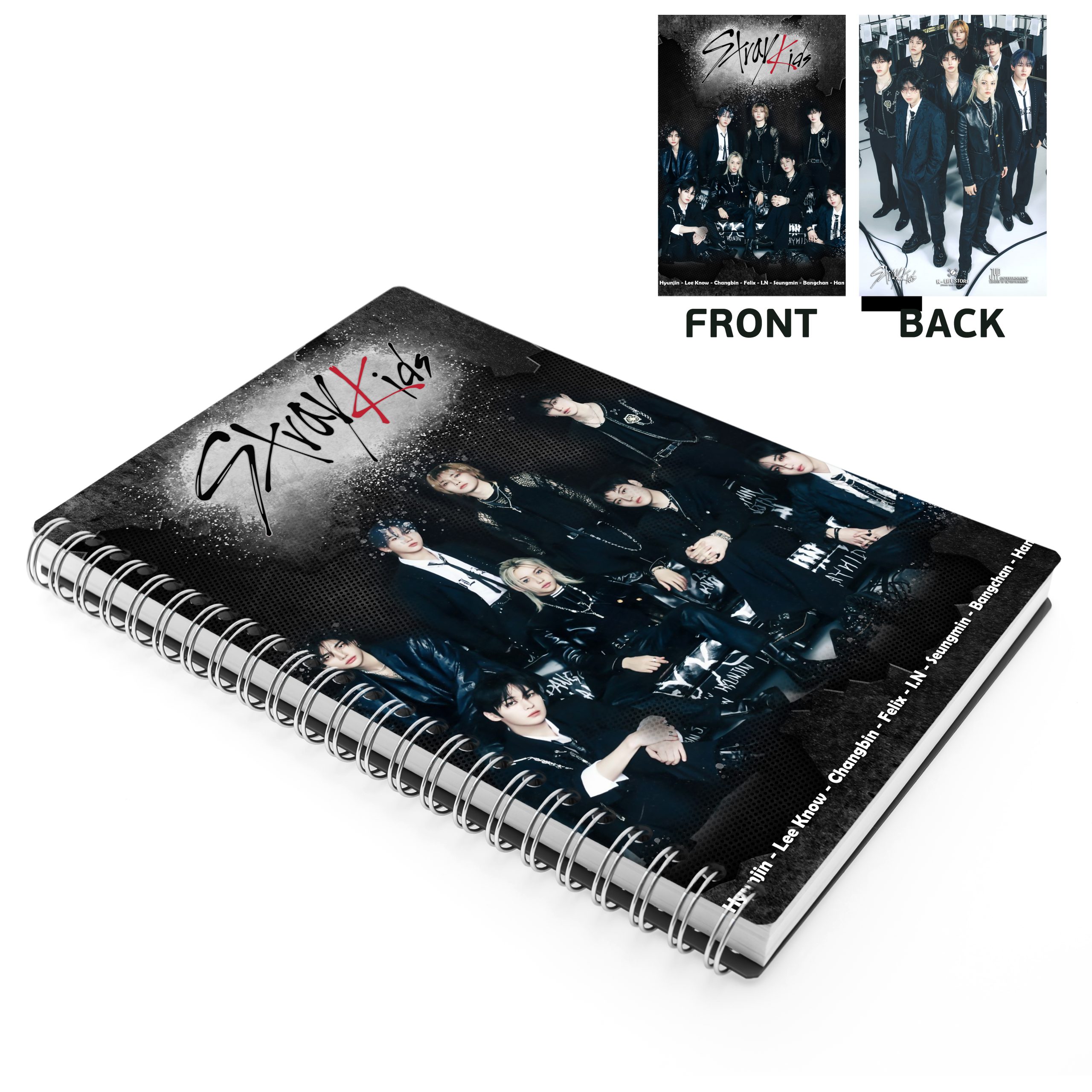 Cuaderno Argollado Stray kids Ate