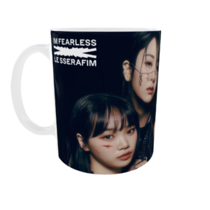 Mugs Personalizado De Le Sserafim Pocillos Vasos Kpop Concept