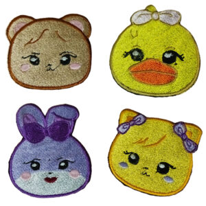 Bordado Adhesivo Personajes Miembros De Blackpink 7 Cm