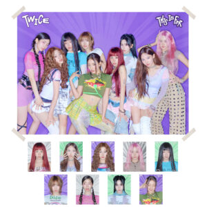 Póster Twice This Is For 25 X 35 Cm+ Set De Photocards Kpop