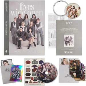 TWICE – Eyes Wide Open Style Ver. 💿 Álbum Original + Regalo Exclusivo