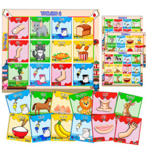 Lotería Bilingüe Español Japones Para Niños Con Imagenes