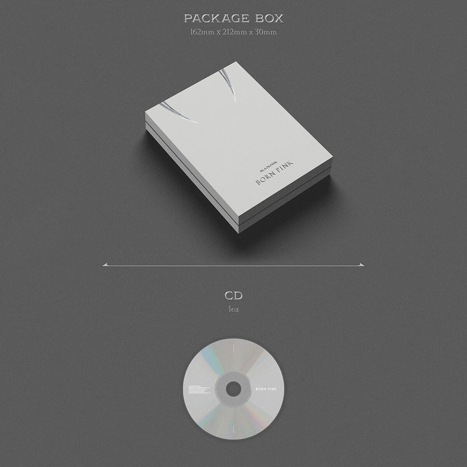 Blackpink Born Pink Gray Ver Álbum Original + Regalo