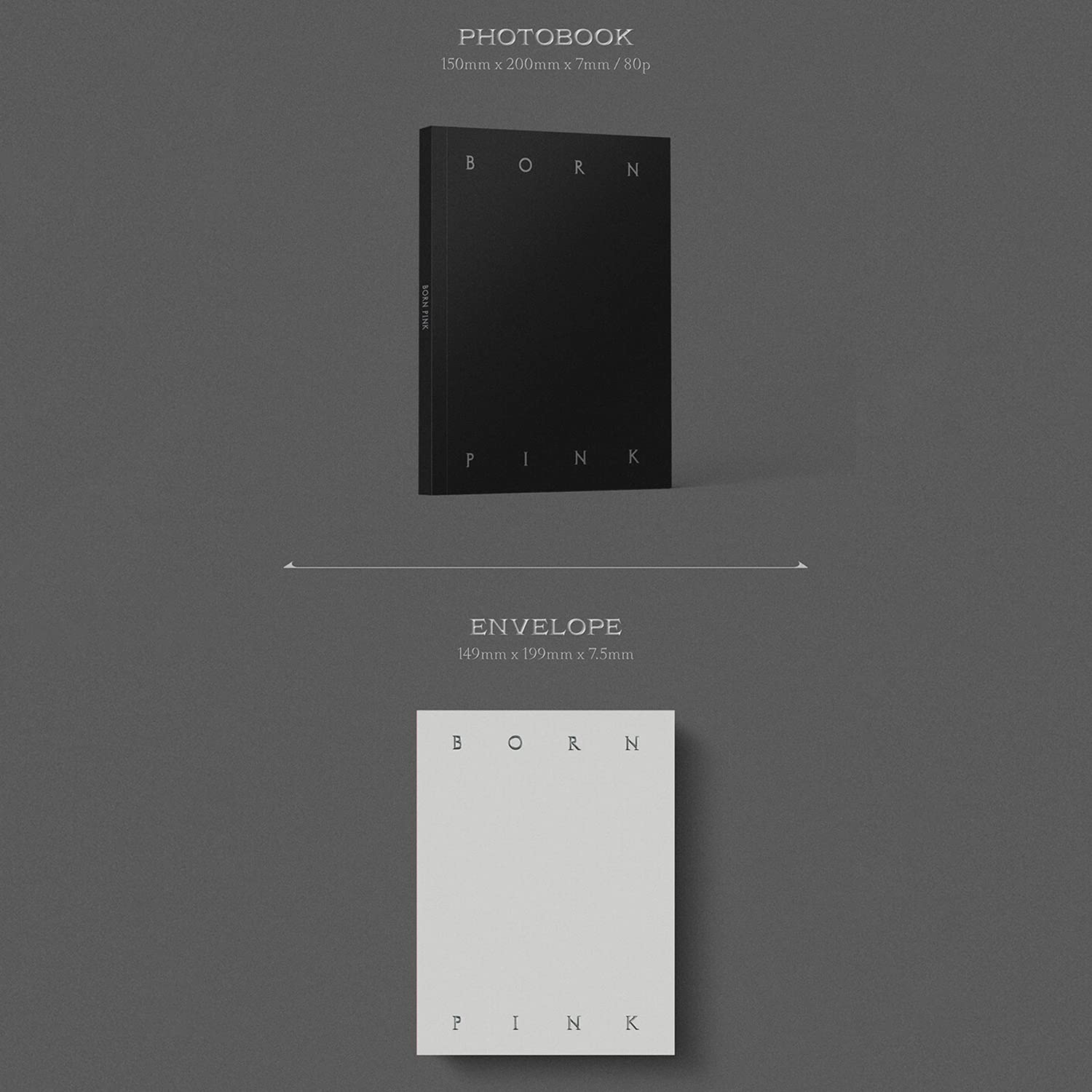 Blackpink Born Pink Gray Ver Álbum Original + Regalo