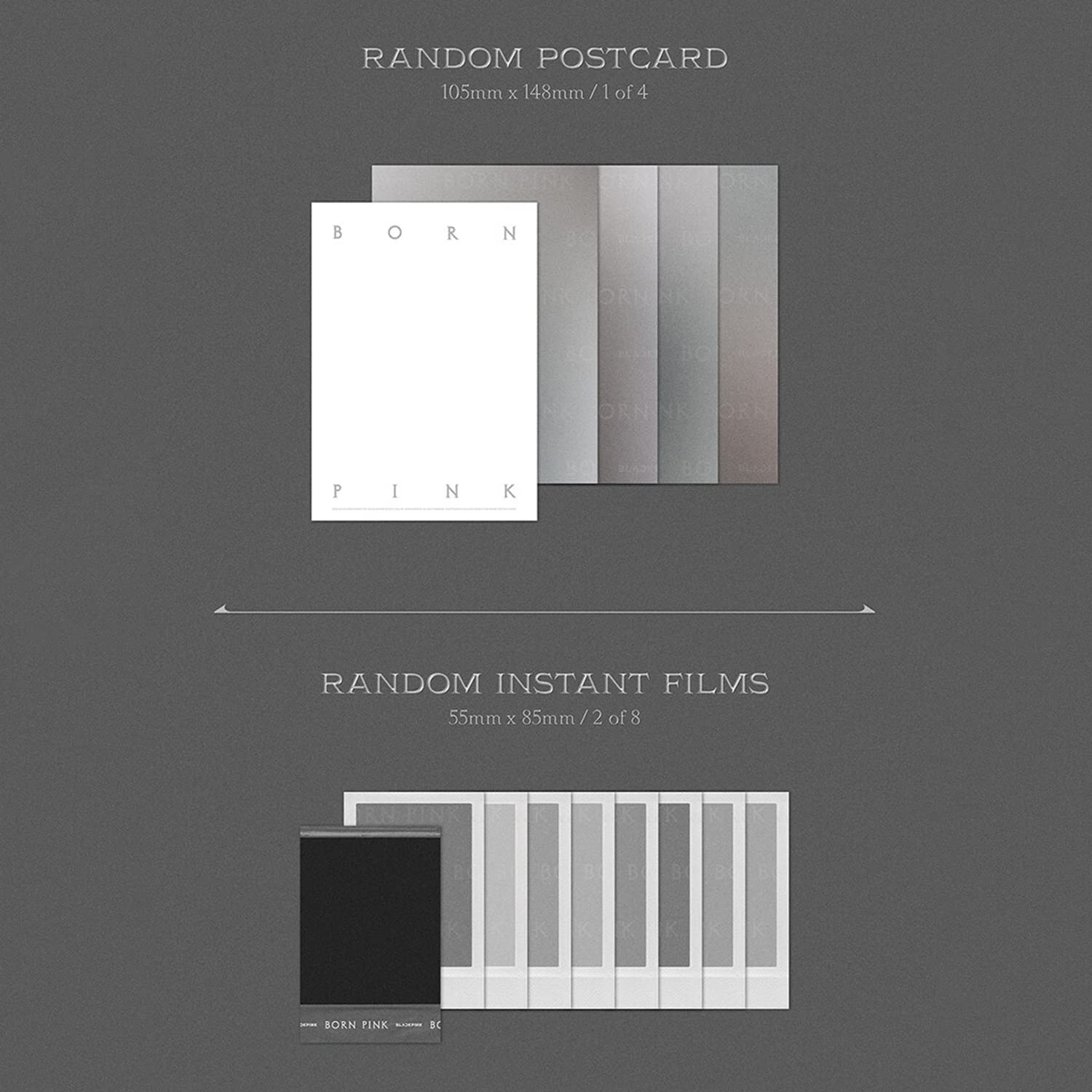 Blackpink Born Pink Gray Ver Álbum Original + Regalo