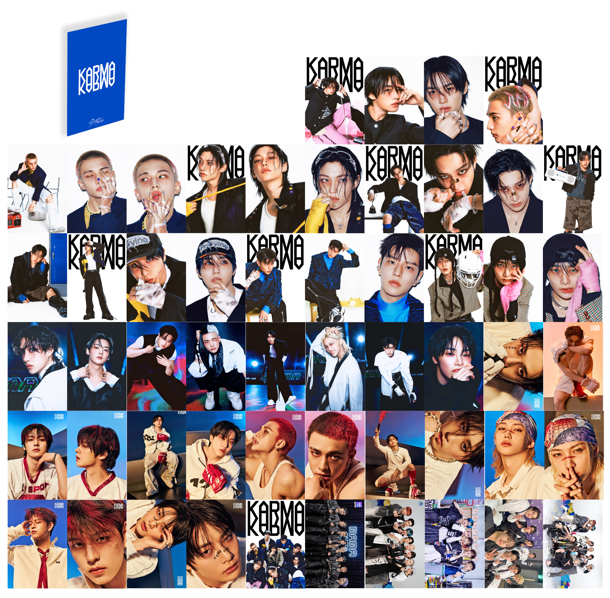 STRAY KIDS KARMA PHOTOCARDS 6