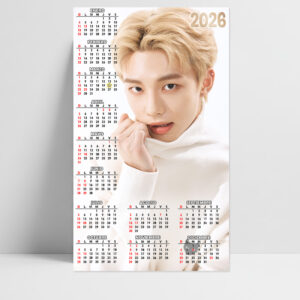 Almanaque Calendario 2026 Stray Kids Miembros Elección 30x50
