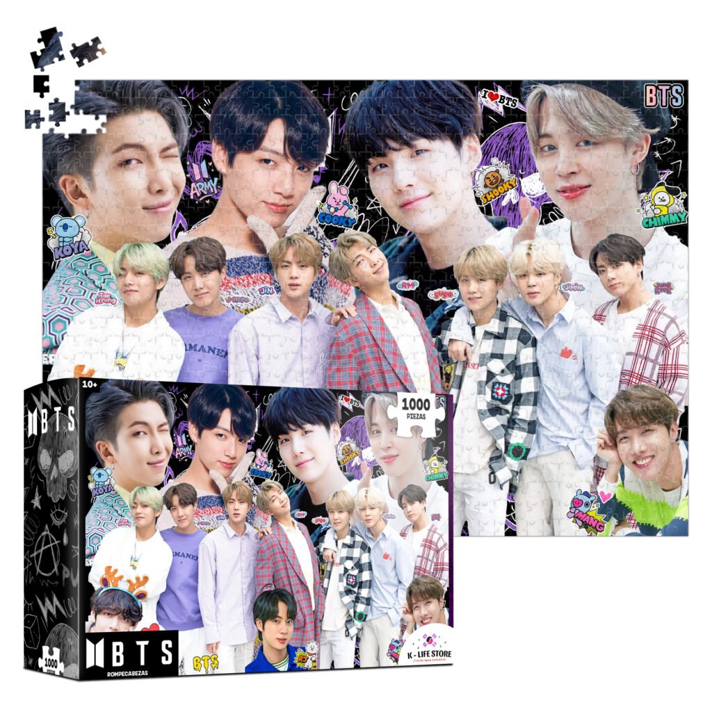 Rompecabezas Bts Kpop 1000 Mil Piezas Colección – K life store