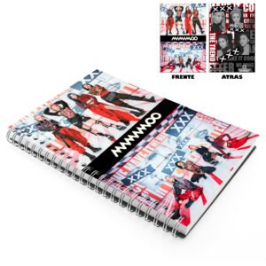 Cuaderno Argollado Mamamoo 80 Hojas 15 x 22 cm Kpop