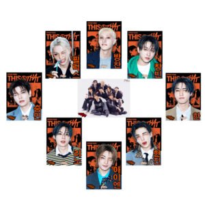 Póster Stray Kids This & That 20 X 27 Cm Kpop Personalizado